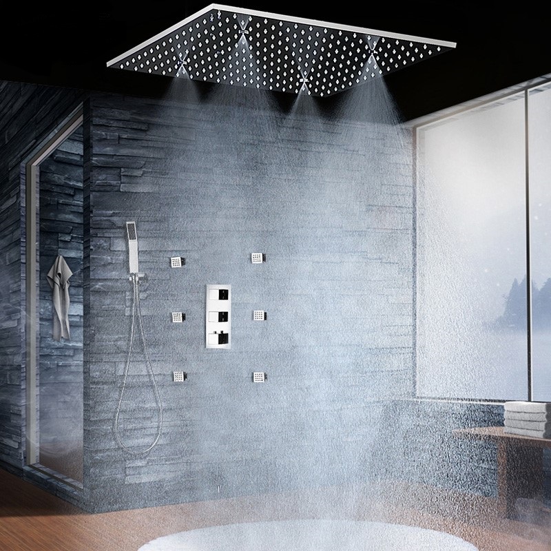 Multi head store shower